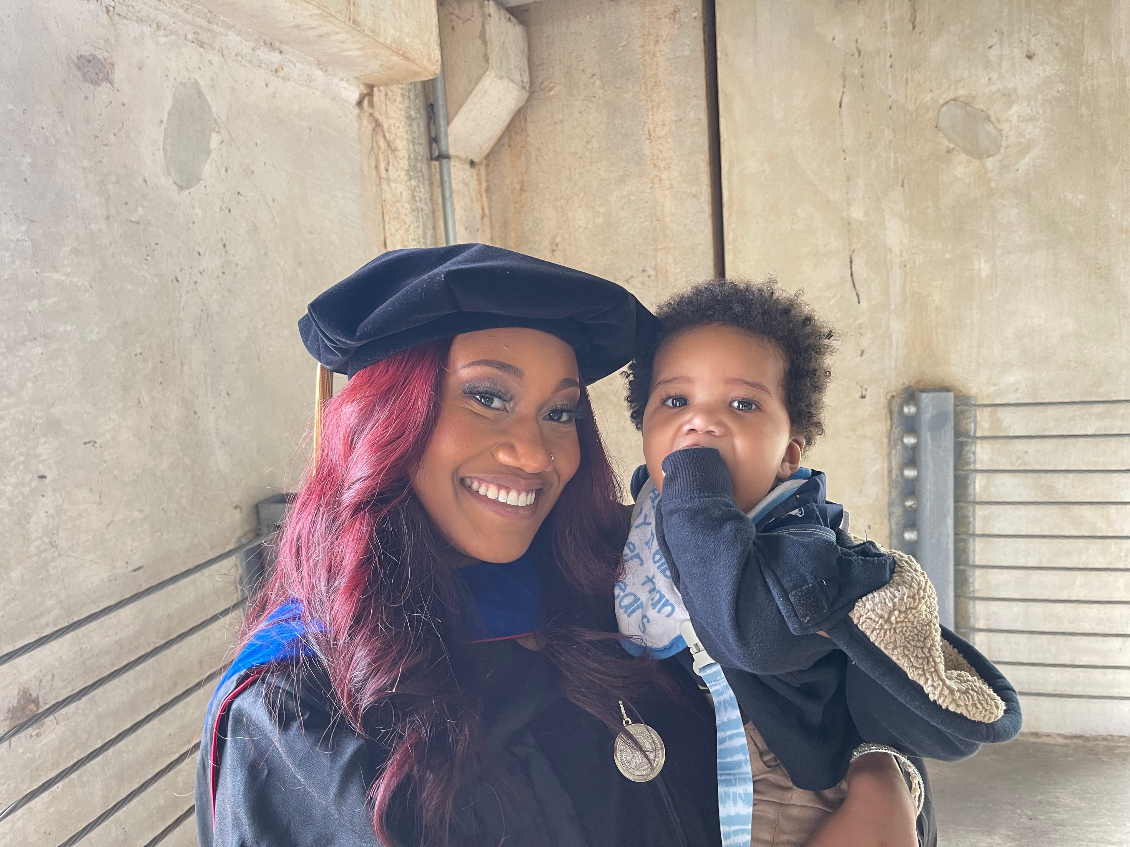 Ashley and her son Ashton