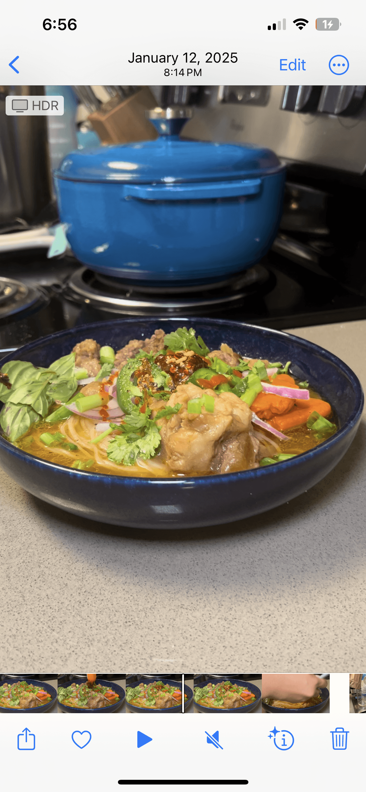 Homemade pho